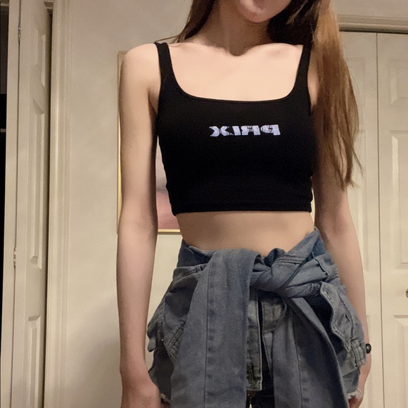 Set of black(tank top/bra top/crop top) - Picture 6 of 8